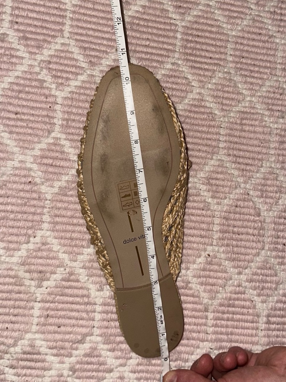 Dolce Vita Women's SABOR Loafer, LT Natural Raffia, 8.5 - Picture 6 of 6